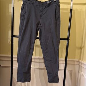 George Men's Charcoal Chinos